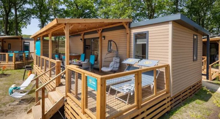 mobil-home Ultimate Château de Fonrives exterieur