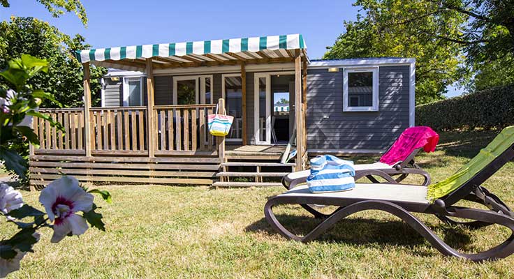 terrasse du mobil-home comfort