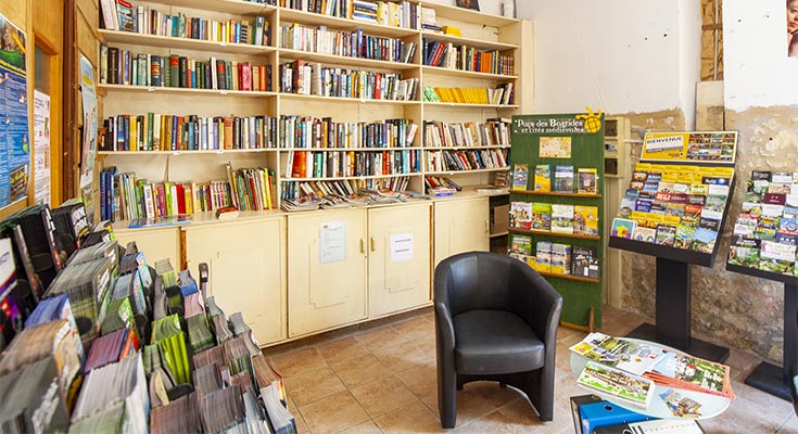 service bibliothèque au camping le Château de Fonrives